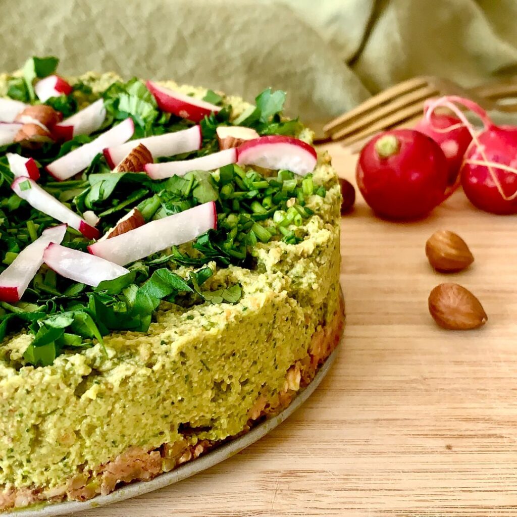 cheesecake cru salé
