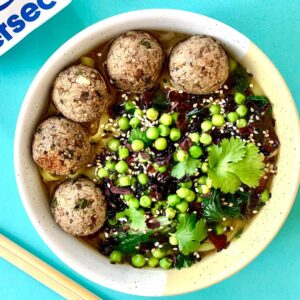Lire la suite à propos de l’article Boulettes de tofu, lentilles & champignons