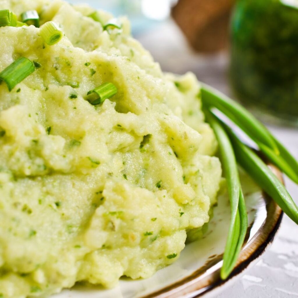 purée ciboulette