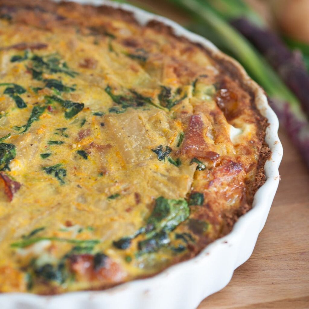 quiche sans pâte