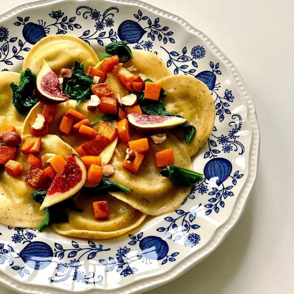 raviole butternut figue