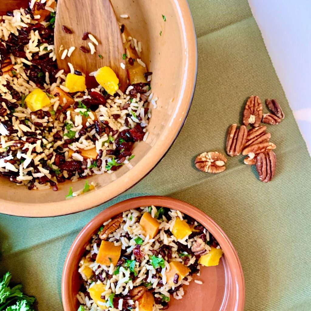 salade riz butternut