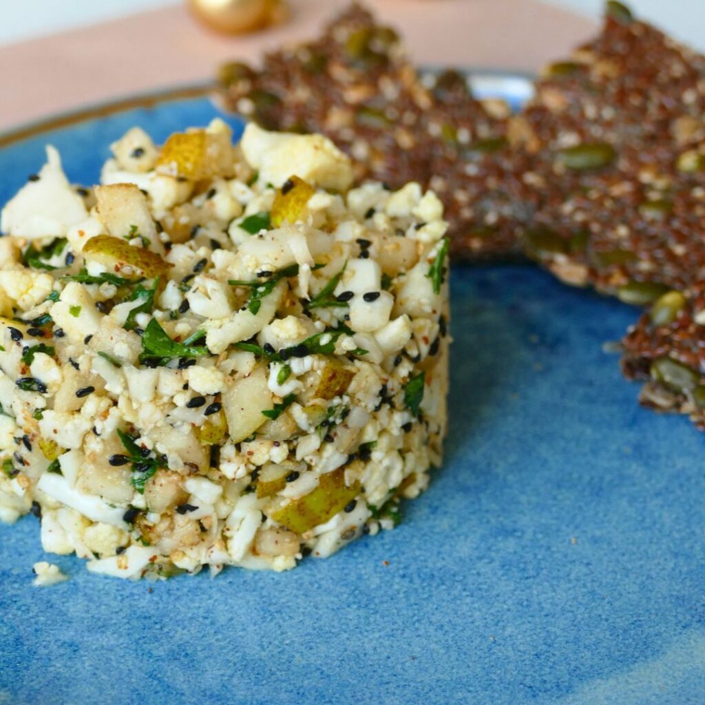 tartare choufleur poire